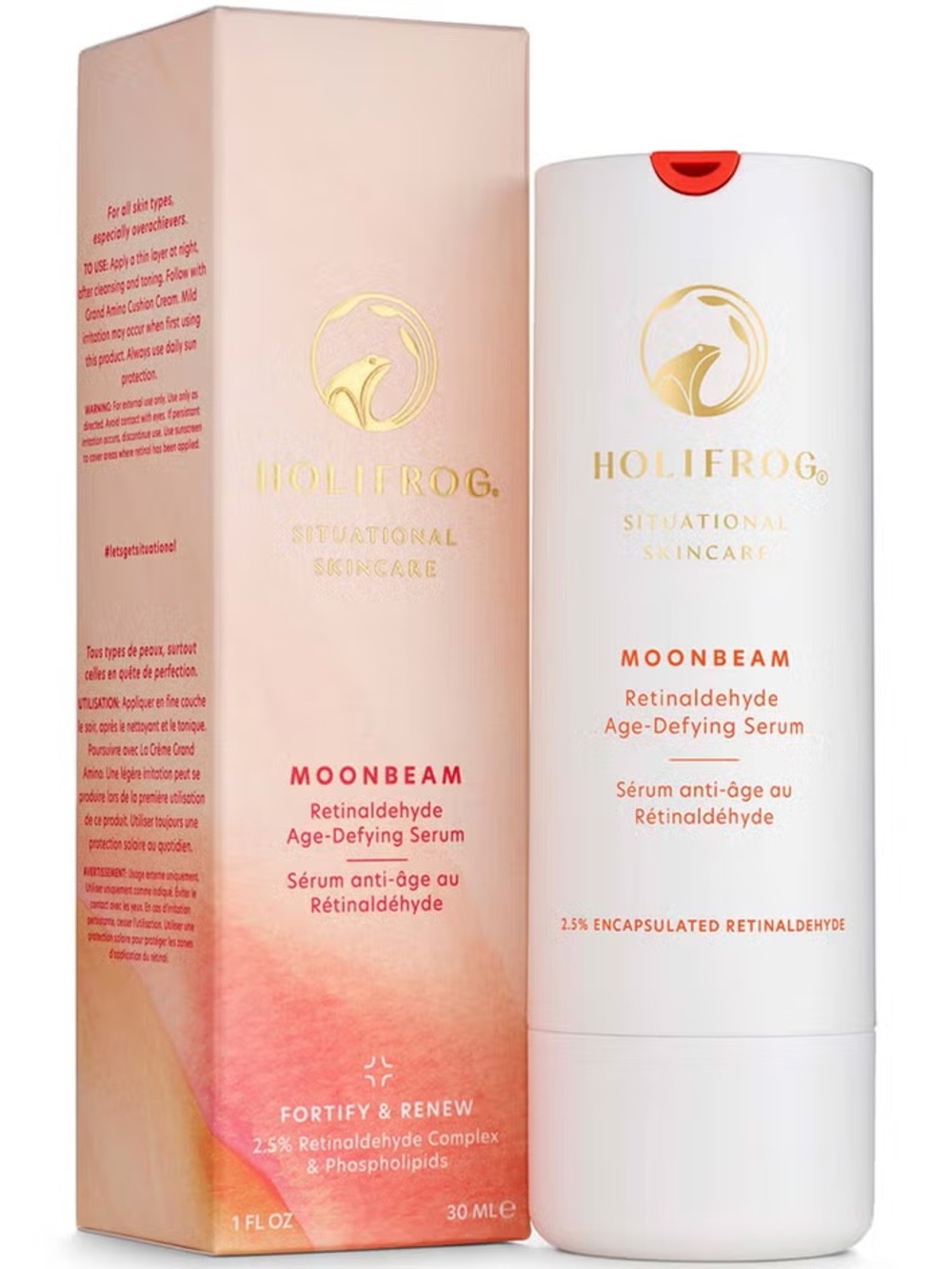 NIB✨HOLIFROG Situational Skincare Moonbeam Retinaldehyde Age-Defying Serum 30ml